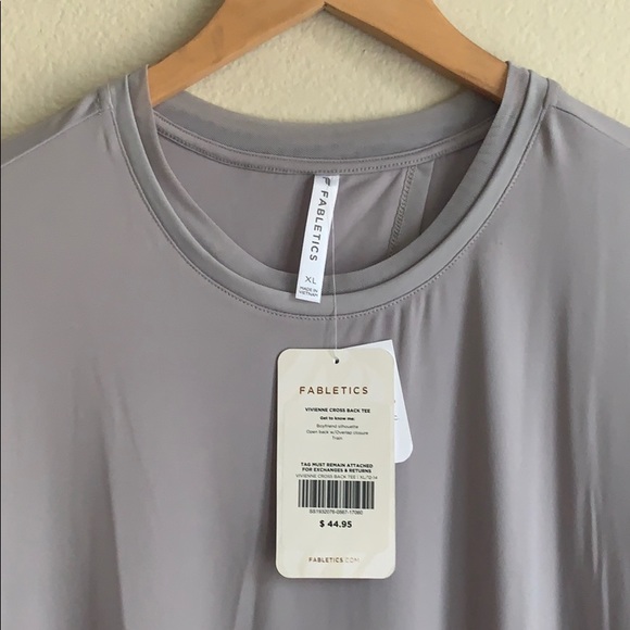 Fabletics Open Back Workout Tee - Picture 3 of 3